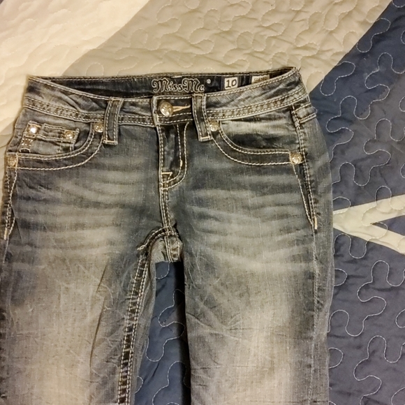 Girls Miss Me Skinny Jeans - Picture 2 of 6